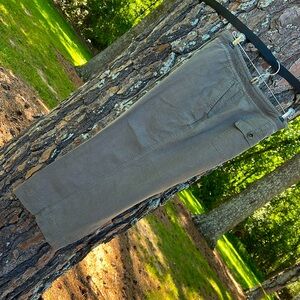 Talbots Irish Linen Drawstring Crop Pants